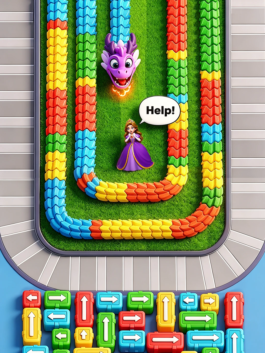Princess Rescue: Color Puzzle screenshot